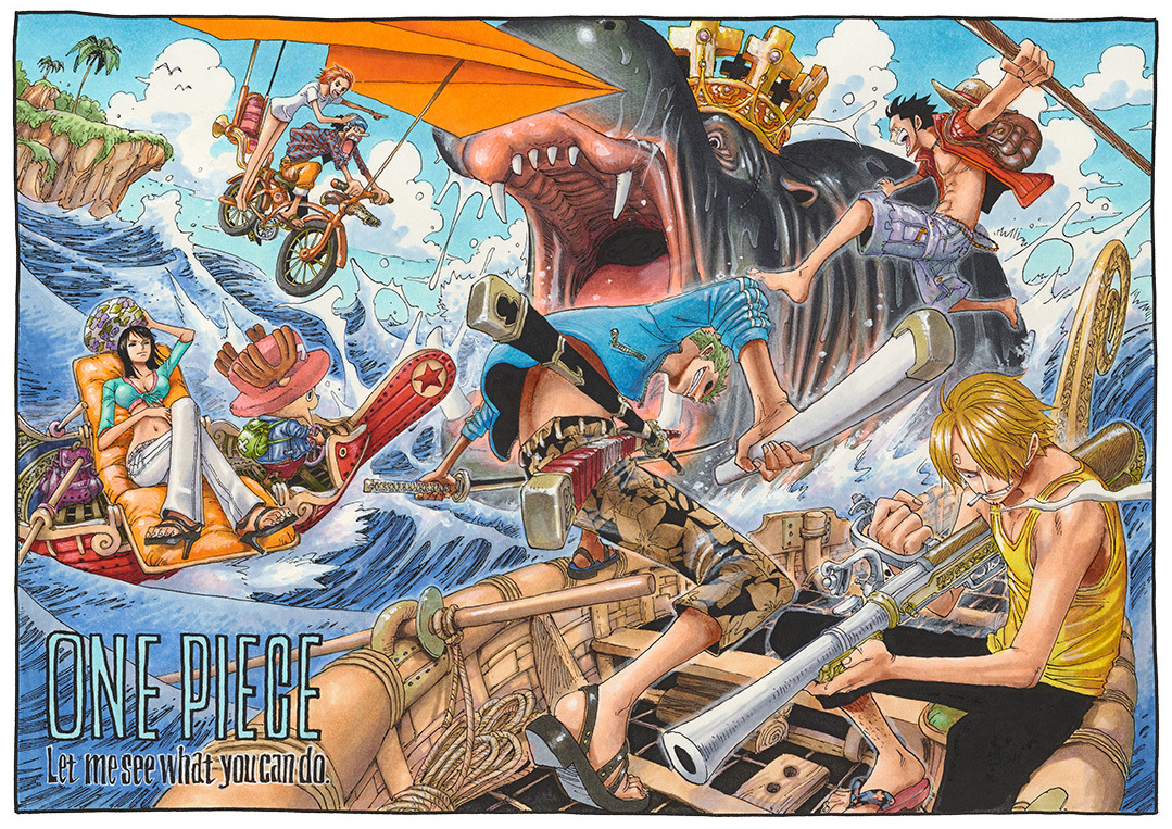 Eiichiro Oda s Art Print Exhibition And Sale Will Be Held In 