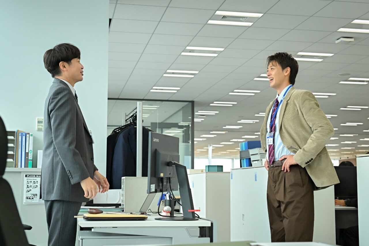 激しすぎる変化の流れに疲弊しながらも部下を優しく支える勝男の上司・高田（平原テツ）©TBSスパークル / TBS