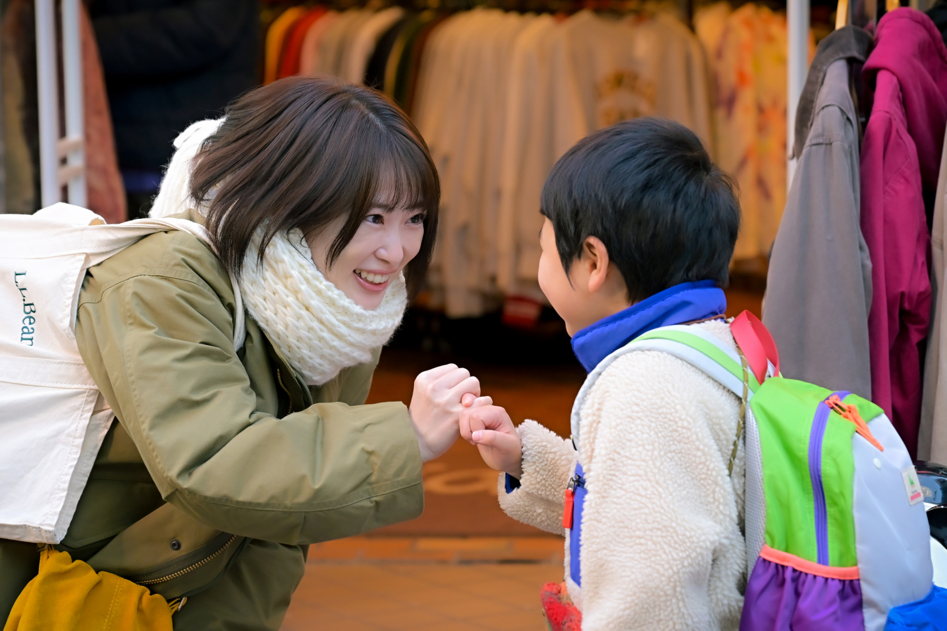 颯太はママの未来とパパの「まーくん」を仲直りさせるためにやってきた©TBSスパークル / TBS