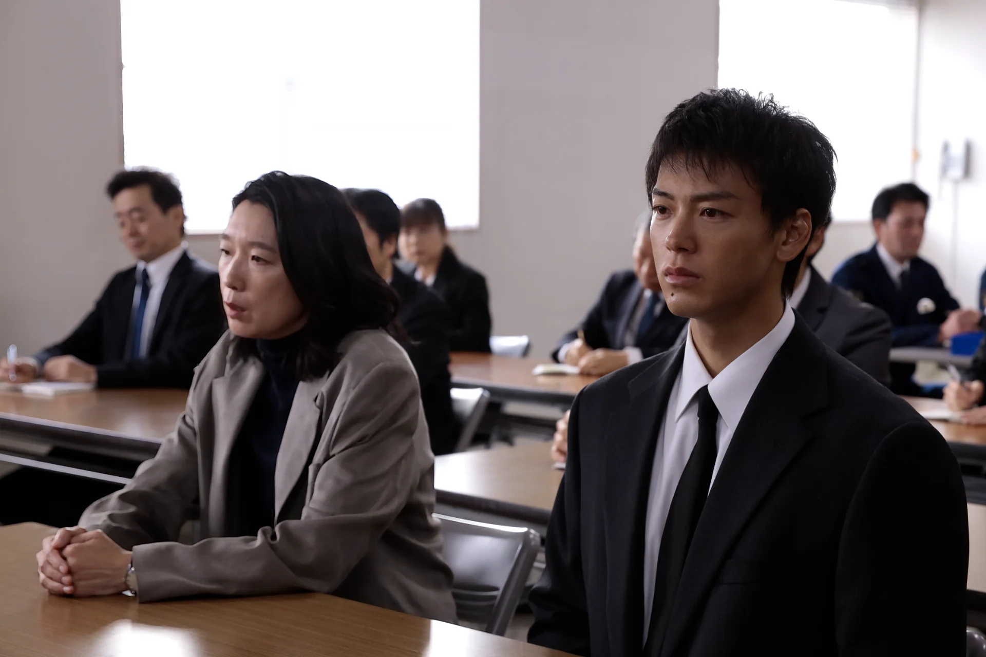 誰にも告げられない罪の意識に苛まれて生きてきた淳一（竹内涼真）©テレビ朝日