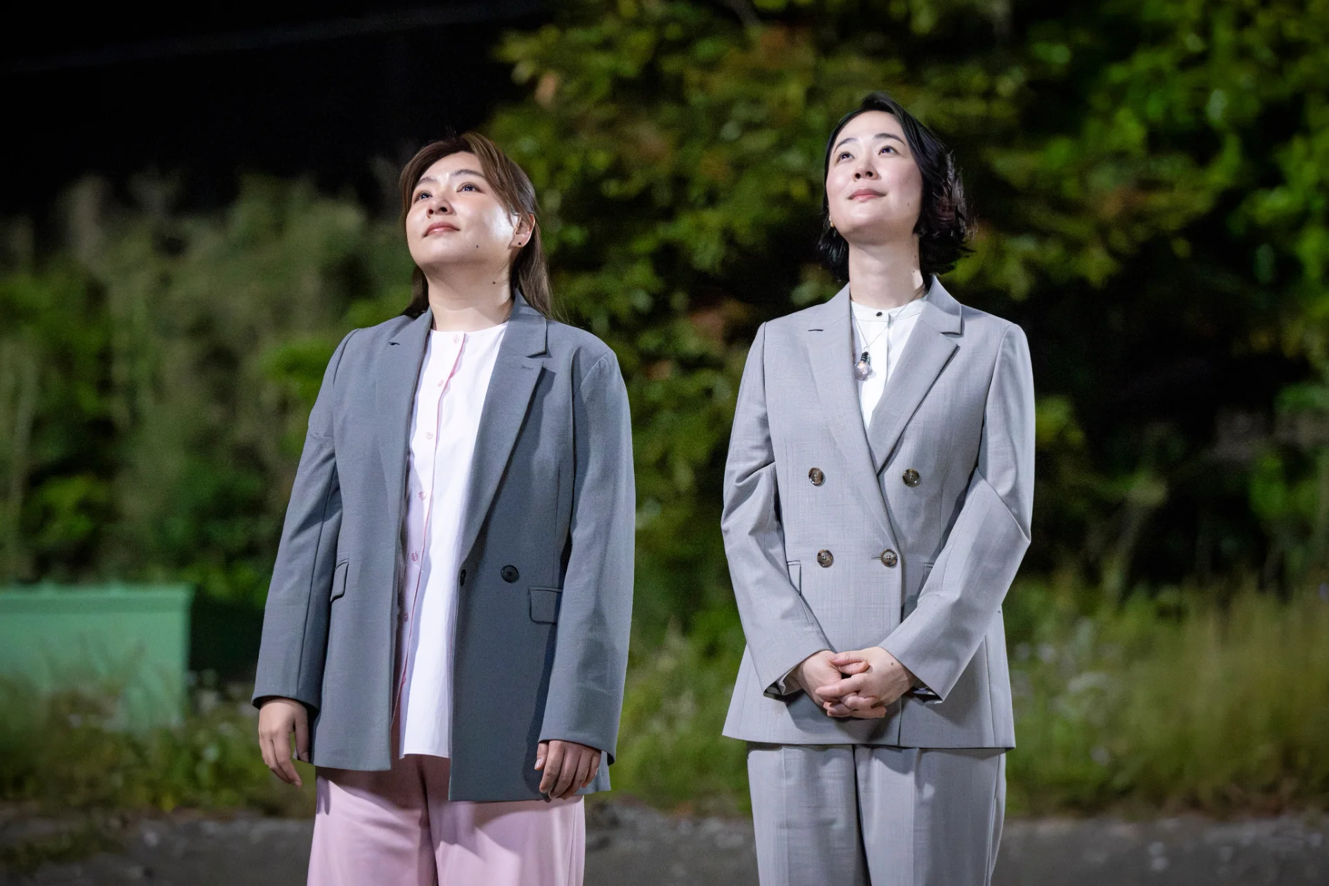 茉莉とあかりは「夢中で、楽しくて、きれい」なまま、都知事選へ©カンテレ